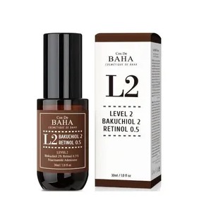Cos De Baha Retinol 0.5%, Bakuchiol 2% (L2) Serum
